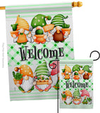 Cactus Gnome - Bugs & Frogs Garden Friends Vertical Impressions Decorative Flags HG104153 Made In USA