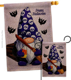 Spooky Gnome - Bugs & Frogs Garden Friends Vertical Impressions Decorative Flags HG104164 Made In USA