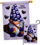 Spooky Gnome - Bugs & Frogs Garden Friends Vertical Impressions Decorative Flags HG104164 Made In USA