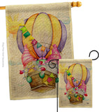 Gnomes Balloon - Bugs & Frogs Garden Friends Vertical Impressions Decorative Flags HG192660 Made In USA