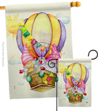 Gnomes Balloon - Bugs & Frogs Garden Friends Vertical Impressions Decorative Flags HG192660 Made In USA