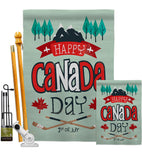 July 1st Canada Day - Canada Provinces Flags of the World Vertical Impressions Decorative Flags HG192278 Made In USA