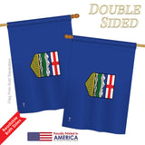 Alberta - Canada Provinces Flags of the World Vertical Impressions Decorative Flags HG140932 Printed In USA