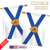 Nova Scotia - Canada Provinces Flags of the World Vertical Impressions Decorative Flags HG140938 Printed In USA