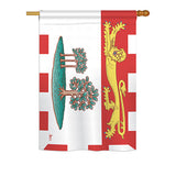 Prince Edward Island - Canada Provinces Flags of the World Vertical Impressions Decorative Flags HG140941 Printed In USA