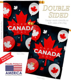 Canada Day Balloon - Canada Provinces Flags of the World Vertical Impressions Decorative Flags HG192634 Made In USA