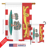 Prince Edward Island - Canada Provinces Flags of the World Vertical Impressions Decorative Flags HG140941 Printed In USA