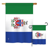 Yukon - Canada Provinces Flags of the World Vertical Impressions Decorative Flags HG140944 Printed In USA