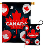 Canada Day Balloon - Canada Provinces Flags of the World Vertical Impressions Decorative Flags HG192634 Made In USA