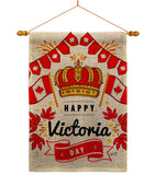 Victoria Day - Canada Provinces Flags of the World Vertical Impressions Decorative Flags HG137467 Made In USA
