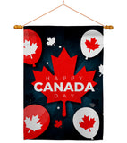 Canada Day Balloon - Canada Provinces Flags of the World Vertical Impressions Decorative Flags HG192634 Made In USA