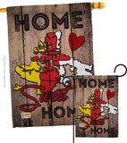 Canada Provinces Nunavut Home Sweet Home - Canada Provinces Flags of the World Vertical Impressions Decorative Flags HG191181 Made In USA