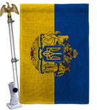 Stand For Ukrainian - Support Inspirational Horizontal Impressions Decorative Flags HG141202 Made In USA