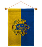 Stand For Ukrainian - Support Inspirational Horizontal Impressions Decorative Flags HG141202 Made In USA