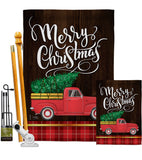 It's Christmas Time - Christmas Winter Vertical Impressions Decorative Flags HG114223 Made In USA