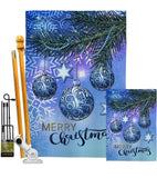 Christmas Ornament - Christmas Winter Vertical Impressions Decorative Flags HG114237 Made In USA