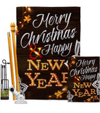 Lightful Holidays - Christmas Winter Vertical Impressions Decorative Flags HG137278 Made In USA