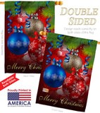 Ornaments - Christmas Winter Vertical Impressions Decorative Flags HG114083 Made In USA