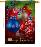 Ornaments - Christmas Winter Vertical Impressions Decorative Flags HG114083 Made In USA