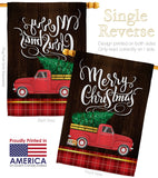 It's Christmas Time - Christmas Winter Vertical Impressions Decorative Flags HG114223 Made In USA