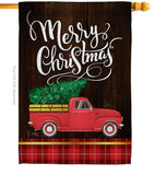 It's Christmas Time - Christmas Winter Vertical Impressions Decorative Flags HG114223 Made In USA