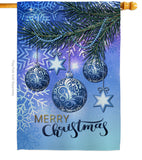 Christmas Ornament - Christmas Winter Vertical Impressions Decorative Flags HG114237 Made In USA