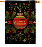 Classic Ornament - Christmas Winter Vertical Impressions Decorative Flags HG120007 Made In USA