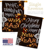 Lightful Holidays - Christmas Winter Vertical Impressions Decorative Flags HG137278 Made In USA