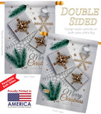 Christmas Presents - Christmas Winter Vertical Impressions Decorative Flags HG137280 Made In USA