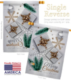 Christmas Presents - Christmas Winter Vertical Impressions Decorative Flags HG137280 Made In USA