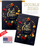 Christmas & New Year - Christmas Winter Vertical Impressions Decorative Flags HG137286 Made In USA
