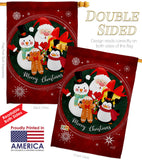 Holidays friends - Christmas Winter Vertical Impressions Decorative Flags HG137617 Made In USA