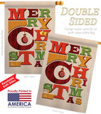 Fabulous Christmas - Christmas Winter Vertical Impressions Decorative Flags HG191050 Made In USA