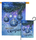 Christmas Ornament - Christmas Winter Vertical Impressions Decorative Flags HG114237 Made In USA