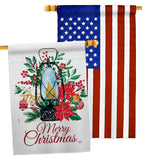 Warm Light Winter - Christmas Winter Vertical Impressions Decorative Flags HG120279 Made In USA