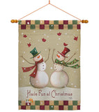 Have Fun at Christmas - Christmas Winter Vertical Impressions Decorative Flags HG114187 Made In USA