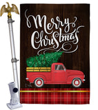 It's Christmas Time - Christmas Winter Vertical Impressions Decorative Flags HG114223 Made In USA