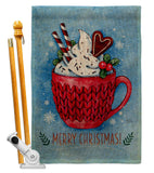 Christmas Coco - Christmas Winter Vertical Impressions Decorative Flags HG114256 Made In USA