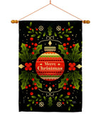 Classic Ornament - Christmas Winter Vertical Impressions Decorative Flags HG120007 Made In USA