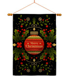 Classic Ornament - Christmas Winter Vertical Impressions Decorative Flags HG120007 Made In USA