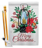 Warm Light Winter - Christmas Winter Vertical Impressions Decorative Flags HG120279 Made In USA