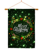 Chirstmas Dreaming - Christmas Winter Vertical Impressions Decorative Flags HG130300 Made In USA