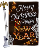 Lightful Holidays - Christmas Winter Vertical Impressions Decorative Flags HG137278 Made In USA