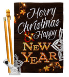 Lightful Holidays - Christmas Winter Vertical Impressions Decorative Flags HG137278 Made In USA