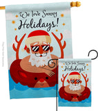 Sunny Holidays - Fun In The Sun Summer Vertical Impressions Decorative Flags HG130344 Made In USA