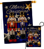 Nutcrackers - Christmas Winter Vertical Impressions Decorative Flags HG114249 Made In USA
