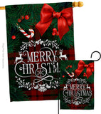 Gifted Christmas - Christmas Winter Vertical Impressions Decorative Flags HG120004 Made In USA