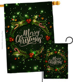 Chirstmas Dreaming - Christmas Winter Vertical Impressions Decorative Flags HG130300 Made In USA