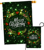Chirstmas Dreaming - Christmas Winter Vertical Impressions Decorative Flags HG130300 Made In USA