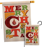 Fabulous Christmas - Christmas Winter Vertical Impressions Decorative Flags HG191050 Made In USA